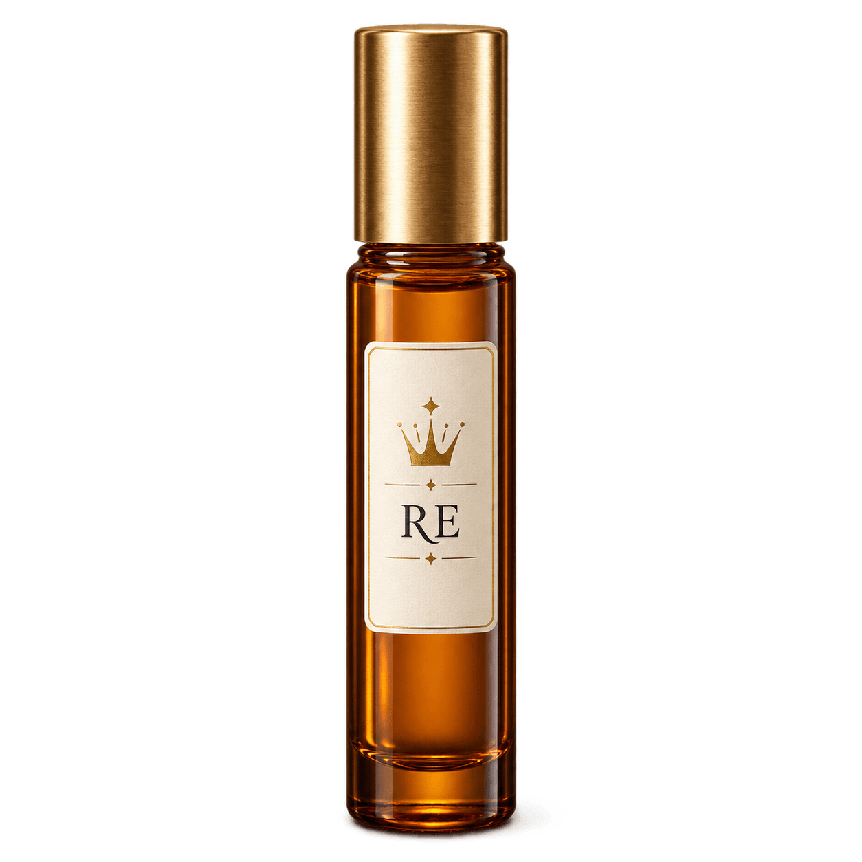 Royal Emoji Crown Perfume Oil bottle